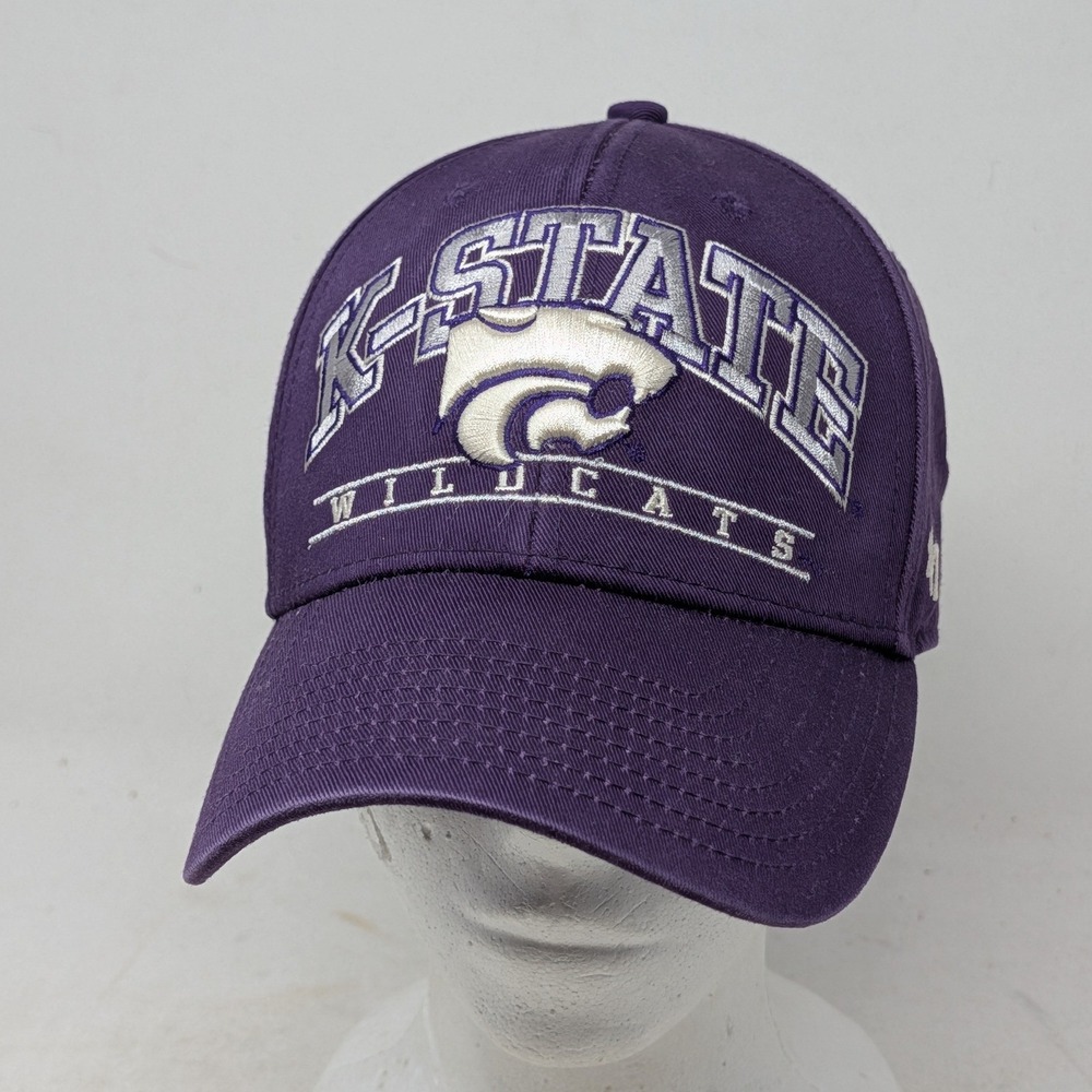 47 Brand Kansas State Wildcats Hat Purple K-State Adjustable Strapback Cap OSFA